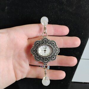 8 inch Geneva beaded watch **needs battery**